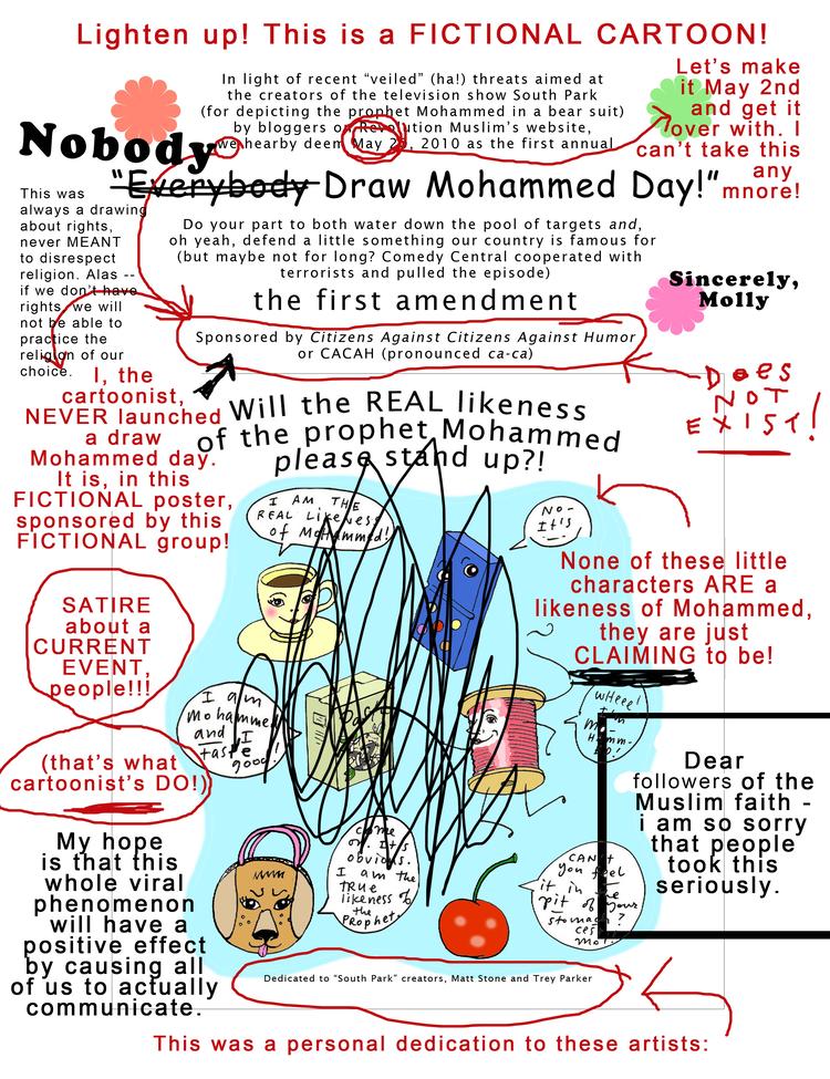 everybody draw mohammed day retreat